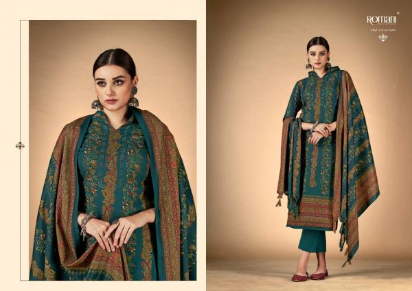 Romani Ruksana Ready Made Pashmina Designer Dress Collection